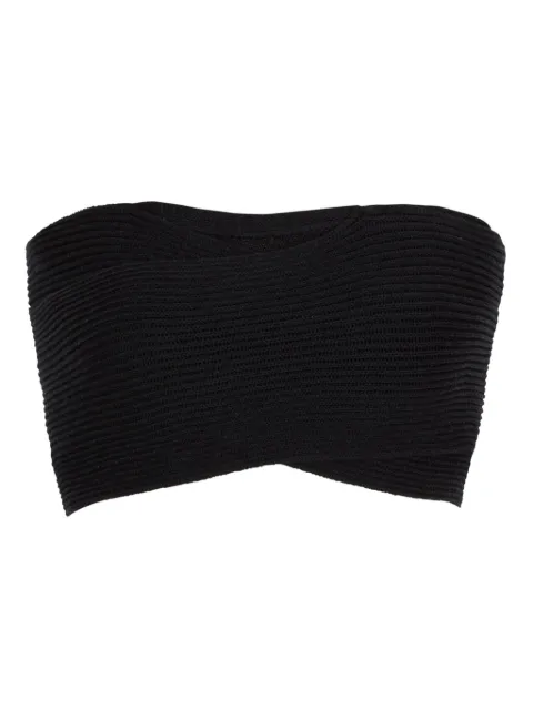 Balmain zip-fastening top Black GF1AA405KJ29