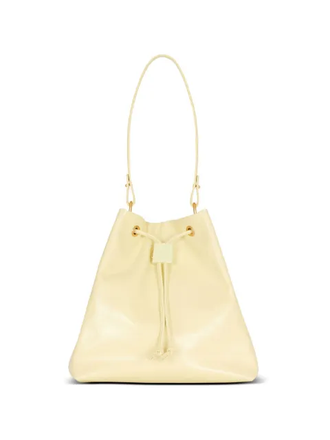 Balmain Pulse leather shoulder bag Yellow GN1GE036LMTE