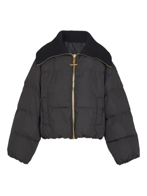 Balmain padded zip jacket Black GF1TP131XK09