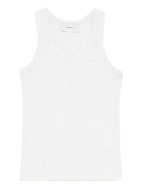 Coperni logo tank top Grey COPJS12F5009