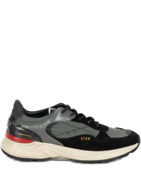 Stokton Reverse panelled sneakers Black REVERSENEWAGEMETEORITE
