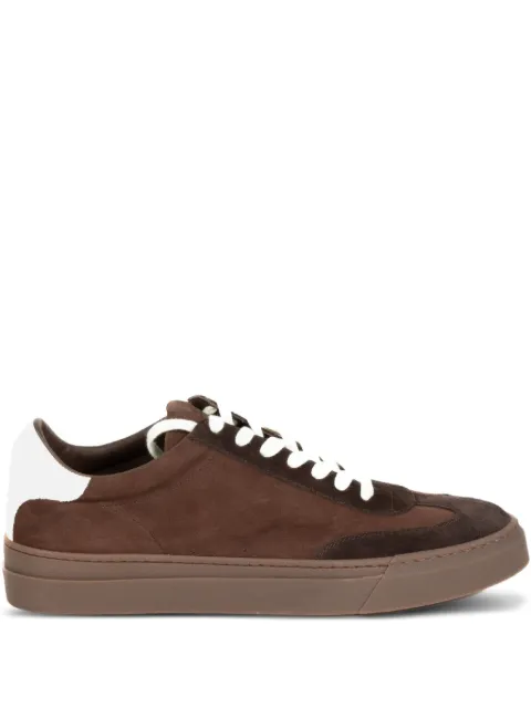 Stokton panelled suede sneakers Brown 205UCLASSICCIOCCOLATO