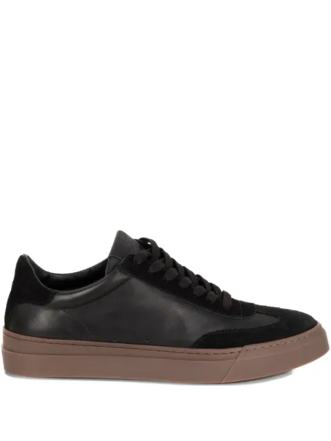 Stokton panelled leather sneakers Black 205UCLASSICNERO