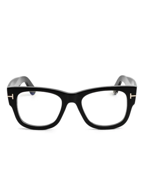 TOM FORD Eyewear geometric glasses Black FT6099B