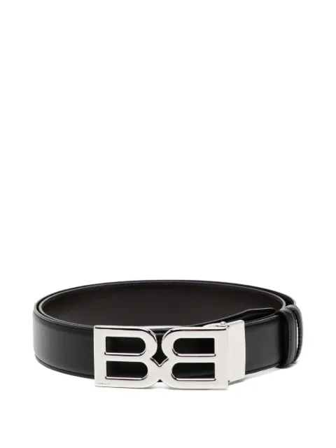 Bally logo buckle belt Black MBB05GVT867