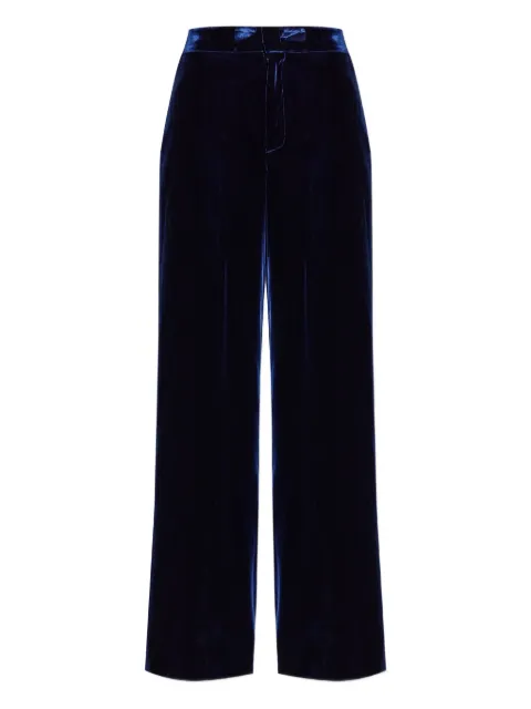ETRO textured trousers Blue WREA005199TUDI4