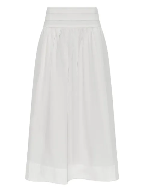 Posse Rue maxi skirt White PS1815