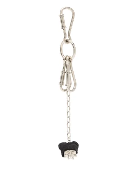 Undercover triple-buckle keyring Silver UC2E1K01SLV