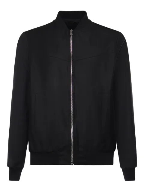 Giuliano Galiano zip bomber jacket Black STEVENERONERO