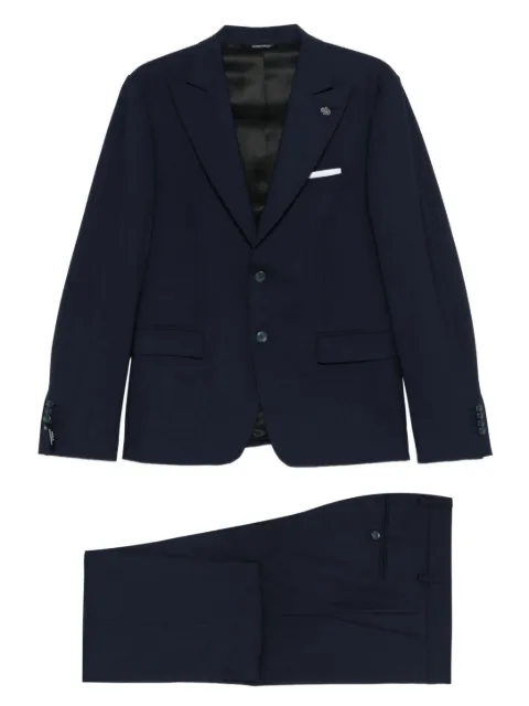 Daniele Alessandrini button suit Blue DA1FW26A003
