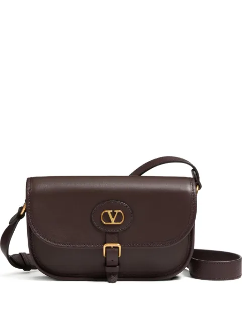 Valentino Garavani small Antibes leather shoulder bag Brown YB0S82RBN