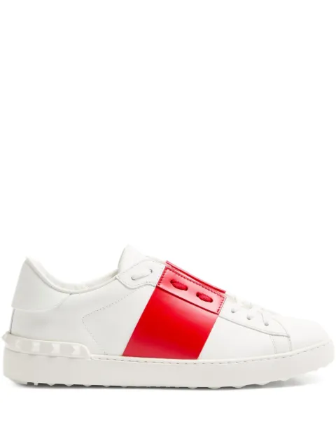 Valentino Garavani calfskin open sneakers White YS0830BLU