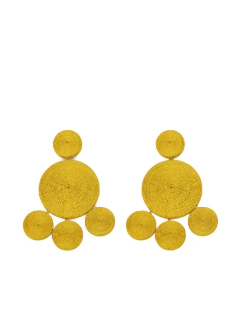 Simon Miller Deco circle earrings Yellow S9178015