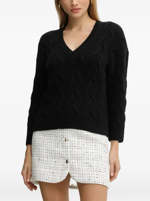 Armani Exchange V-neck sweater Black XW001771AF16638
