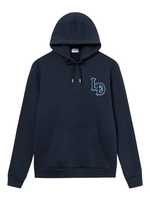 Les Deux Brady LD patch hoodie Blue 1001066
