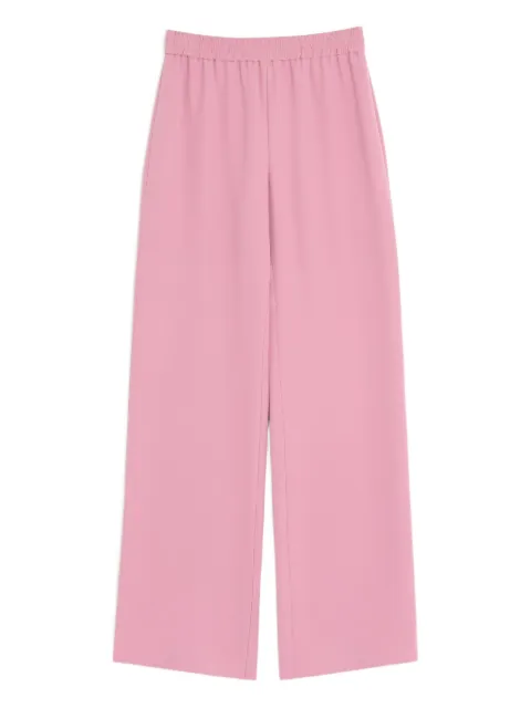 Valentino Garavani silk wide-leg palazzo pants Pink BRB7451MM