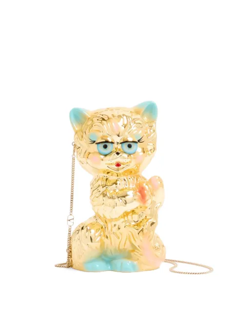 Valentino Garavani Le Chat De La Maison clutch Gold WB0R69WIY