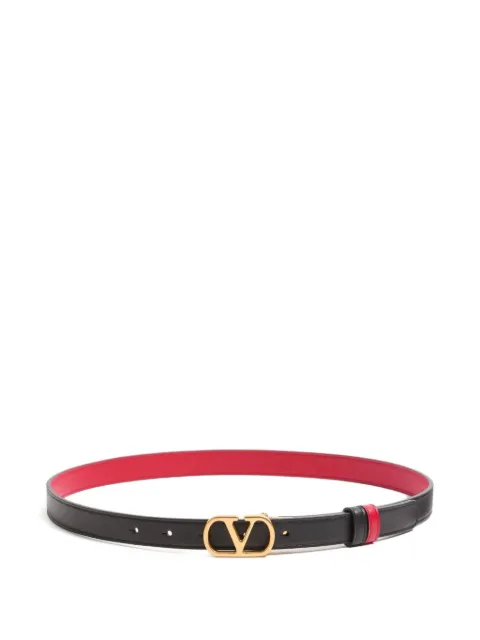 Valentino Garavani reversible VLogo Signature belt Black WT0SU8IYR