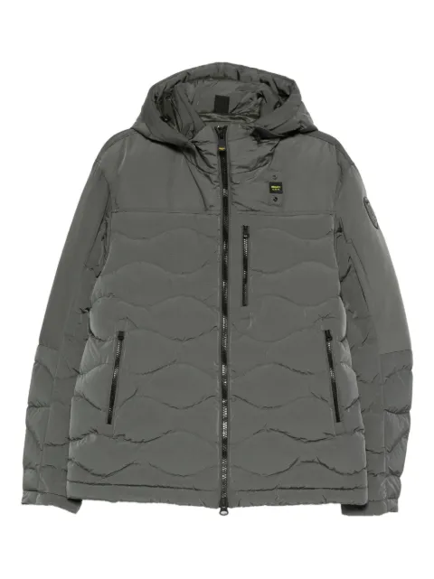 Blauer hooded quilted jacket Green 25WBLUC02534007287678