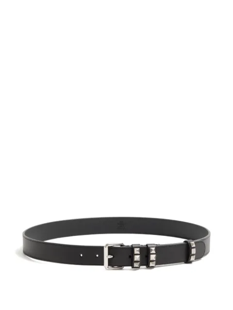 Valentino Garavani Flaneuse studded leather belt Black YT0SV3BCL