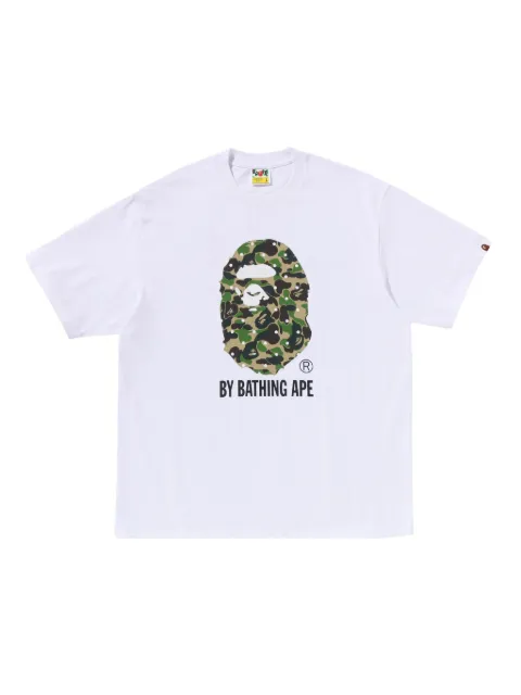 A BATHING APE® camouflage-print T-shirt White 001TEL801313M