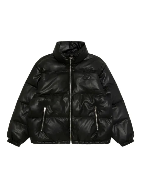 AAPE BY *A BATHING APE® logo-embroidered padded jacket Black ADN7740XXP
