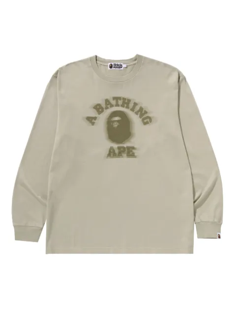 A BATHING APE® long-sleeve T-shirt Neutrals 001LTL801007M
