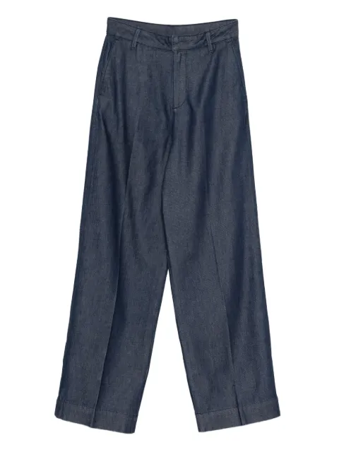 Calvin Klein pressed-crease jeans Blue LV047E725GQT2