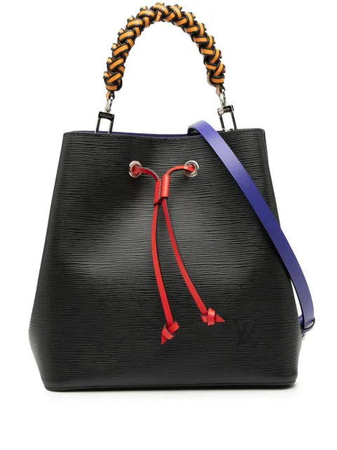 Louis Vuitton Pre-Owned 2019 Epi Braided Neonoe MM bucket bag Blue 644KS1JGCAUJHLA7
