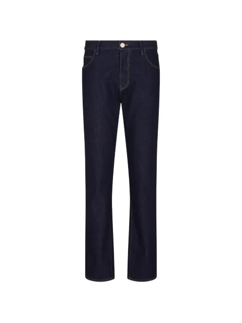 Giorgio Armani contrast-stitch jeans Blue GM000252AF2