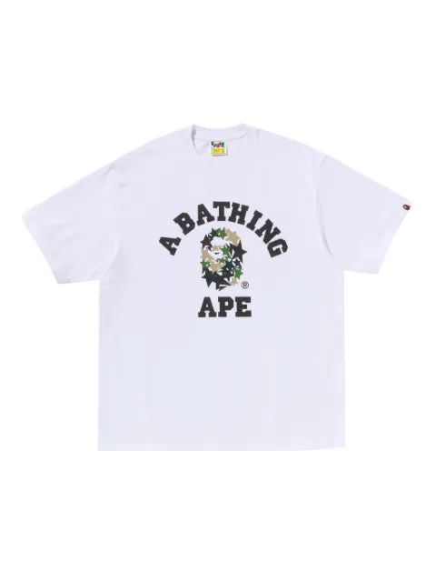 A BATHING APE® star-logo T-shirt White 001TEL801314M