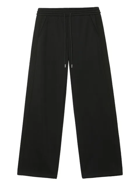 b+ab drawstring-fastening track pants Black 5W519AI
