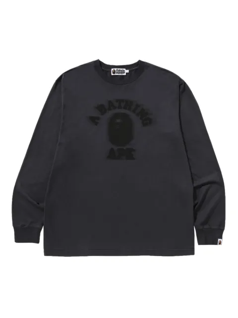 A BATHING APE® long-sleeve T-shirt Grey 001LTL801007M