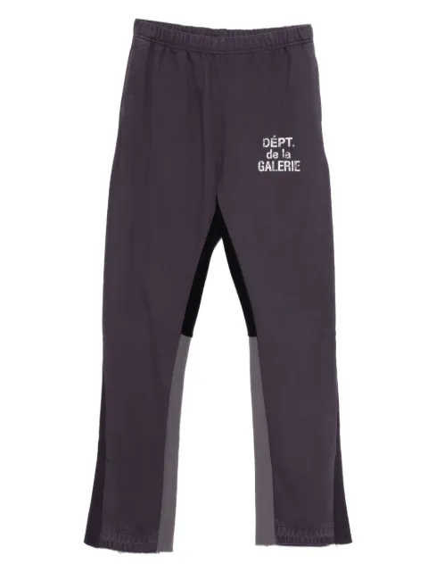 GALLERY DEPT. logo panelled track pants Purple SPF40111F