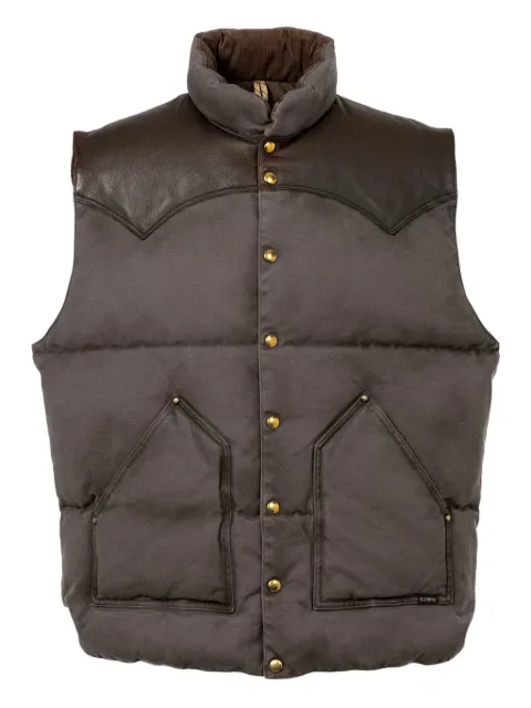 KAMIYA x Rocky Mountain Featherbed down gilet Grey G15RM101