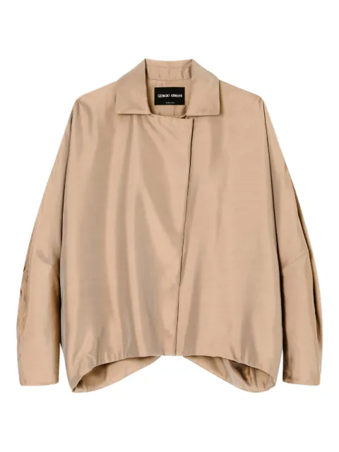 Giorgio Armani silk jacket Neutrals GW002325TE18011