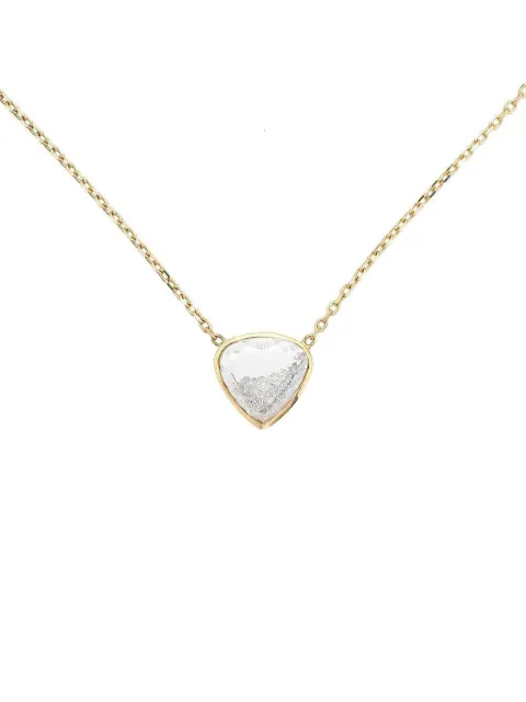 Moritz Glik 18K yellow gold Naipe Heart-ish diamond necklace Gold N1213