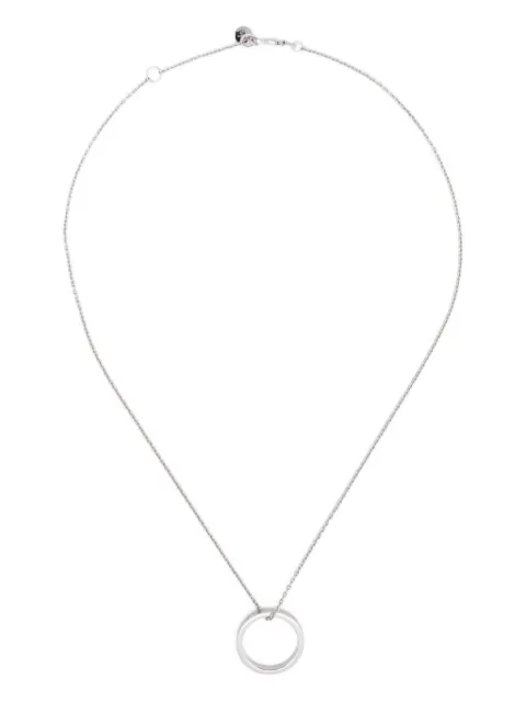agnès b. Iconic logo-ring and necklace Silver NJ28H925
