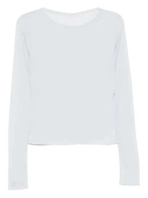 To b. by agnès b. sheer top Blue 6208WX04