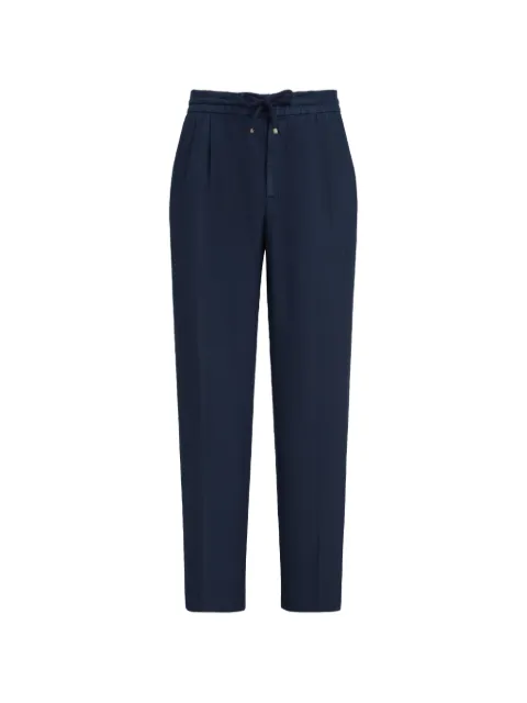 Brunello Cucinelli drawstring trousers Blue M243DE1710C6053