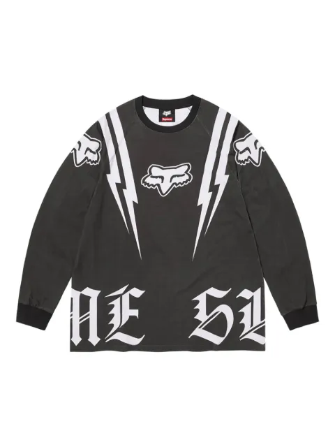 Supreme x Fox Racing® long-sleeve T-shirt Black SU26235
