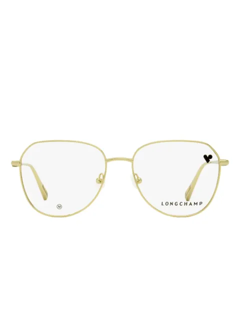 Longchamp 2161 oval-frame glasses Gold LO216153714