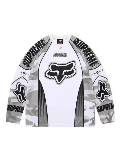 Supreme x Fox Racing® sweatshirt White SU26222