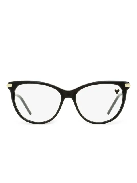 Longchamp 2727 oval-frame glasses Black LO272753001