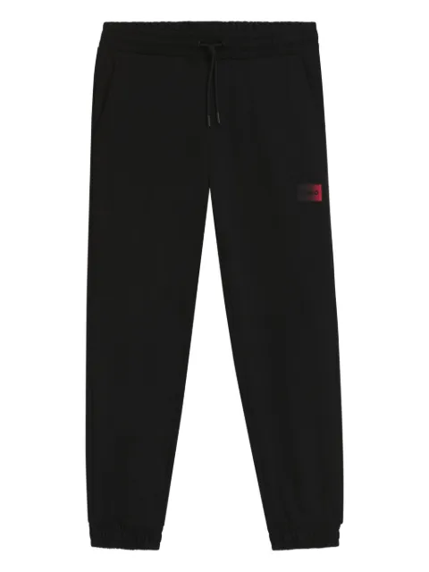 HUGO elasticated-waistband track pants Black 50553146