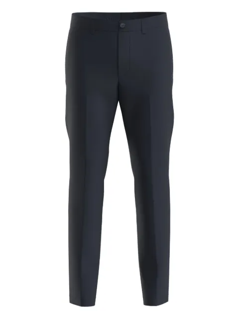 BOSS logo-patch trousers Blue 50557922