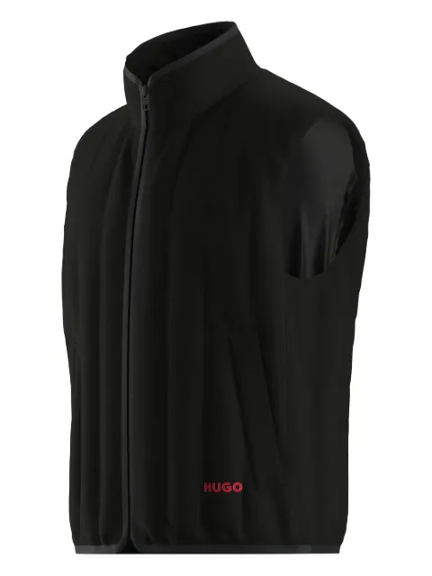 HUGO zip-up gilet Black 50552653