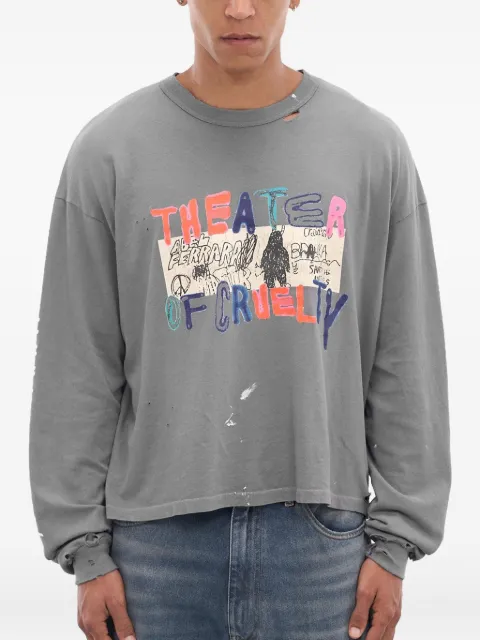 Paly cruelty long-sleeve tee Grey 3U001Q3009VBK