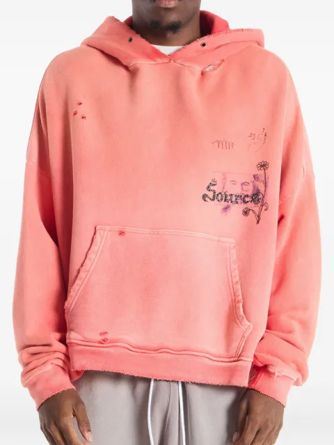 Paly Source Family hoodie Red 4U003Q3009ORG