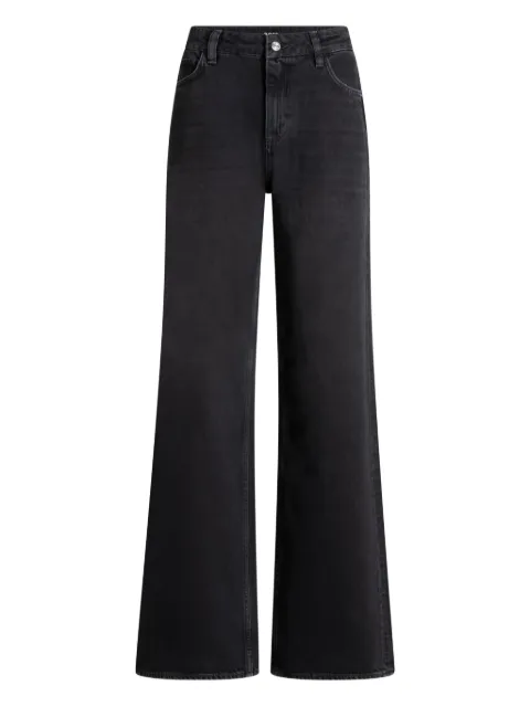 BOSS pocket button-fastening jeans Black 50552439